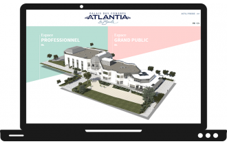 Nouveau look pour le site internet d'Atlantia