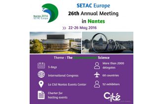 Le congrès annuel de la SETAC à Nantes