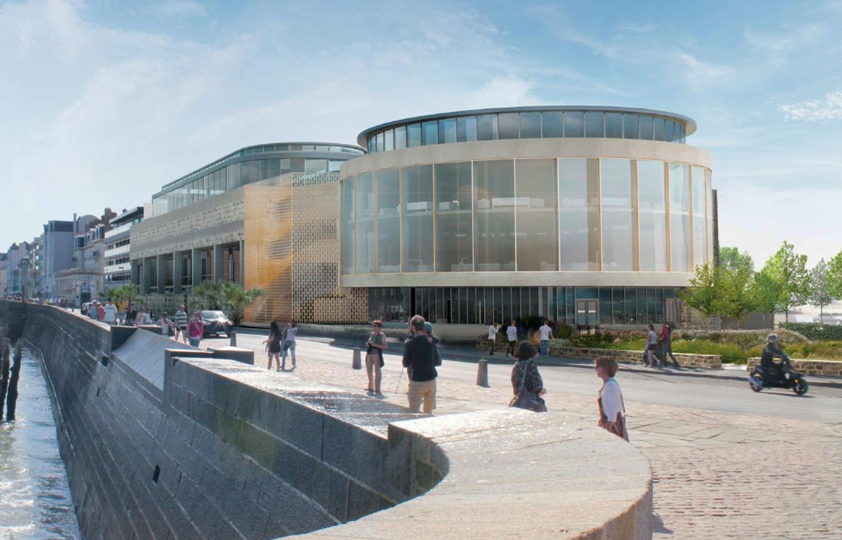 Le projet de la rénovation du Palais des Congrès de Saint-Malo