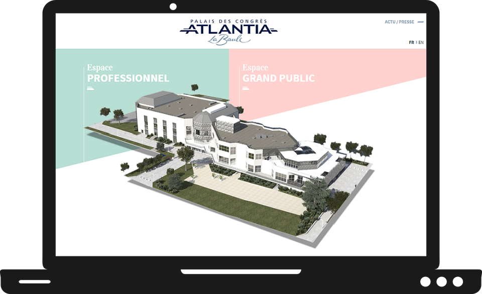 Nouveau look pour le site internet d'Atlantia